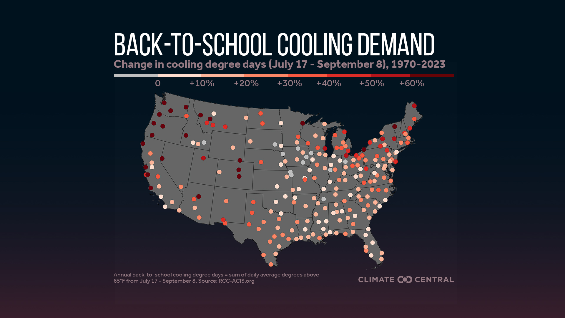 Infographic: Higher cooling demand for schools (Arizona)